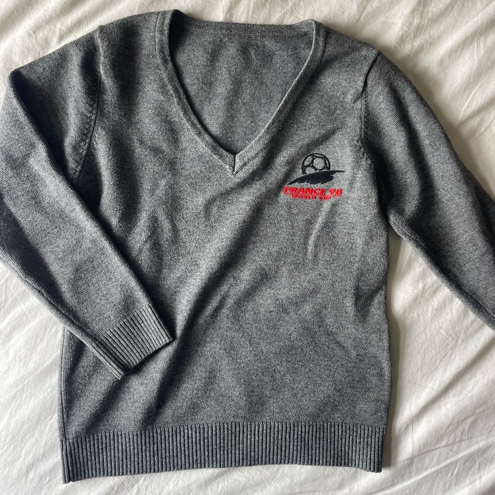 France World Cup 1998 crop sweater